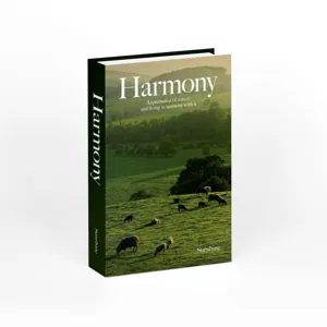 Decorative fake book photography prop minimalist green nature landscape home decoration display.