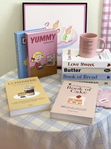 Decorative fake books aesthetic modern dopamine style bookshelf display photo props book boxes