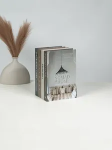 Decorative fake book set minimalist design modern home decor display box prop ornament