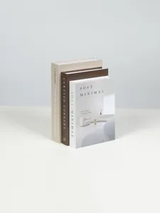 Accessorio per libro decorativo minimalista nordico per esposizione in soggiorno moderno.