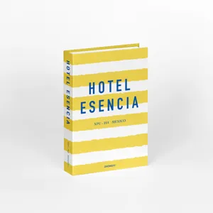 Decorative fake book prop, modern minimalist style, ideal for home desktop and photo shoots.