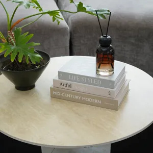 Decorative fake books set for coffee table modern home decor aesthetic interior styling display books