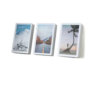 Decorative fake books set with inspirational English quotes, modern minimalist home decor display.