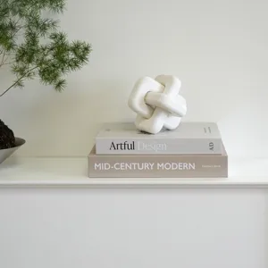 Minimalist decorative fake books set for coffee table modern home decor display aesthetic.