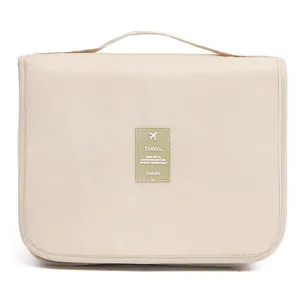 Grande borsa da toeletta da appendere da viaggio organizer per cosmetici impermeabile