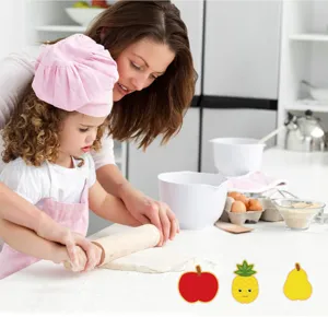 Stainless steel fruit cookie cutter set, fruit shapes molds for baking pastry kitchen