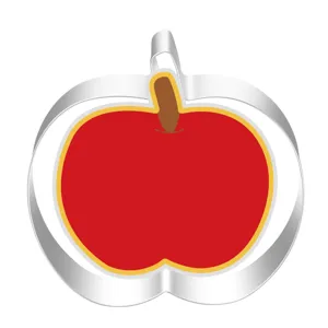Stainless steel apple cookie cutter for baking fruit shaped biscuits kitchen tools