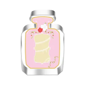 Tagliabiscotti in acciaio inossidabile a forma di bottiglia di profumo per dessert DIY