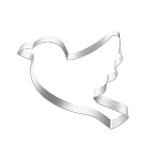 Edelstahl Vogel Keksausstecher ideal zum Backen von Gebäck, Fondant und Plätzchen.