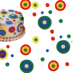 Juego de cortadores de galletas redondos de acero inoxidable, herramienta de repostería.