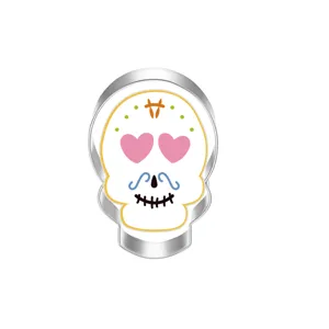 Stainless steel Halloween skull cookie cutter baking mold for DIY pastry kitchen tool