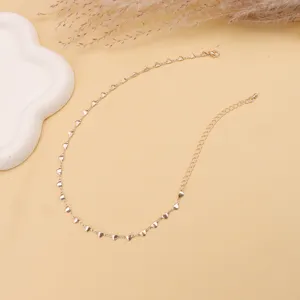Fashion gold heart anklet alloy bohemian ankle bracelet for women daily beach jewelry