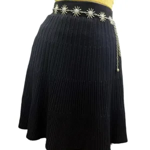 Silver sun metal waist chain for women, adjustable body jewelry detail view for chic outfits.
