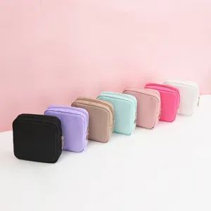 Tragbare Binden Tasche Kosmetik Make-up Aufbewahrung Beutel mehrfarbige niedliche Box