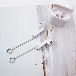 Cadena de oreja anti-pérdida AirPods auricular inalámbrico manguito de oreja joya