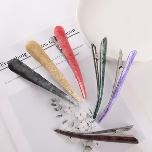 Acrylic long hair clips hairpin set for women elegant styling hair accessories chic use