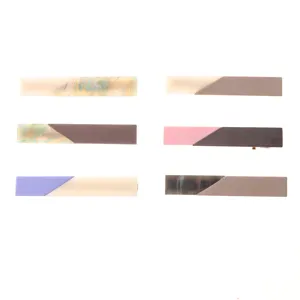 Korean minimalist geometric resin hair clips set color-blocking side barrettes for women styling