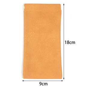 PU Leder Brillenetui tragbare automatische schliessende Tasche fuer Schmuck und Accessoires