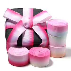 gradient ribbon for diy hair bows gift wrapping party decoration and craft supplies 50