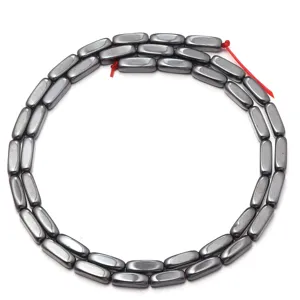 Vakuumbeschichtete Hämatit Quadratische Perlen Lose für DIY Handgemachte Armbänder Halsketten.