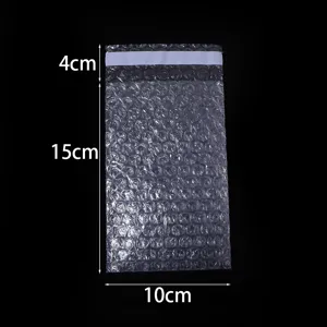 Busta imbottita autoadesiva trasparente sacchetto di protezione imballaggio 10x15cm