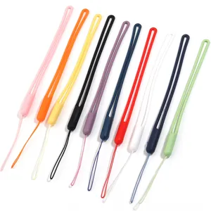 Dettagli laccetto per cellulare corto regolabile, cordino colorato anti-smarrimento.
