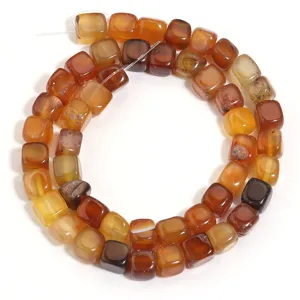 Natuurlijke agaat vierkante losse kralen voor DIY handgemaakte armbanden sieraden accessoires
