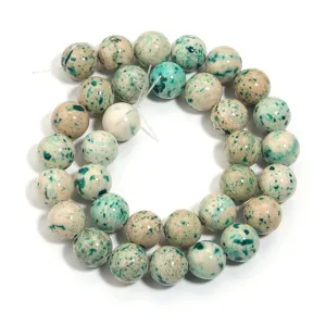 Perle rotonde in pietra naturale filo sfuso accessori per gioielli fai da te bracciale