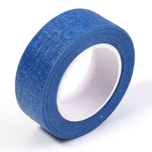 Ruban de masquage bleu pour peinture, art, emballage de bouquets et projets de bricolage.