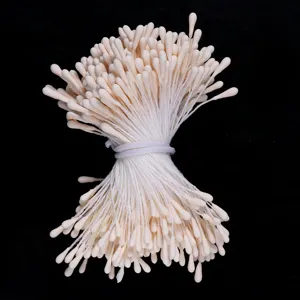 Künstliche Blumenstamen Doppelkopf matte Blütenpistille DIY Handwerk Zubehör Detailansicht