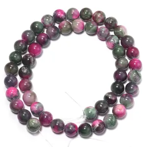 Perline tondo in pietra naturale agata, dettaglio accessori per creazione di gioielli.