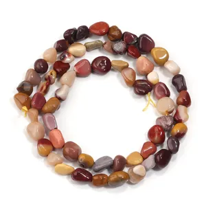 Cuentas de piedra natural agata cristal irregular DIY pulsera collar joyeria
