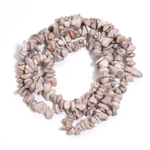 Perle di pietra irregolari naturali pietre sfuse fai da te braccialetto collana accessori