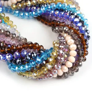 Perline di cristallo sfaccettato multistrato colori misti forniture per bigiotteria DIY principale