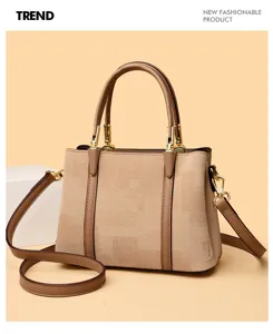 Stylish canvas leather tote bag detail, perfect for daily commuting and casual outings.