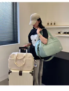 Μεγάλη τσάντα ταξιδιού duffel, αθλητική τσάντα γυμναστηρίου για σύντομα ταξίδια και αποθήκευση.