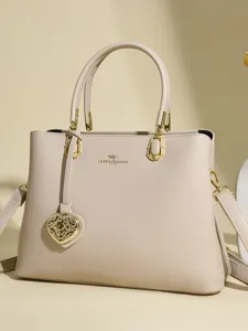 Femmes Mode Sac à Main Grande Capacité Sac Bandoulière Cuir PU Poignée Sac d'Épaule Casual Quotidien