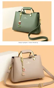 Détail de sac à main pour femme élégant avec texture en cuir de qualité et poignées en métal.