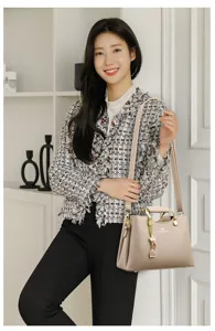 Élégant sac à main pour femme grande capacité sac bandoulière porté épaule cabas mode tendance