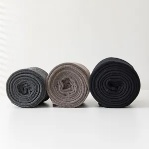Cotton ribbed fleece-lined tights leggings neatly rolled display main view essential.