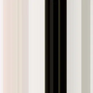 Detailed shot of the European style colored glass vase showing vertical stripe texture.