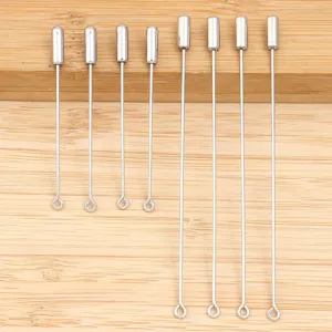 DIY metalen lange broche speldjes set, handwerk accessoires voor handgemaakte sieraden.