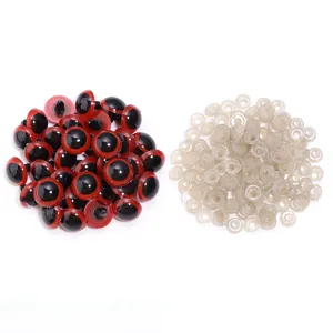 Occhi di sicurezza per bambole in resina con rondelle accessori peluche fai da te 50pcs