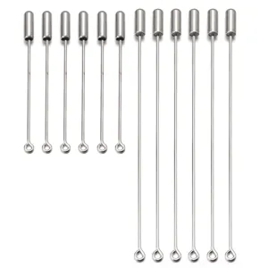 DIY metalen brochespeld set rechte pinnen en doppen voor handgemaakte ambachtelijke accessoires