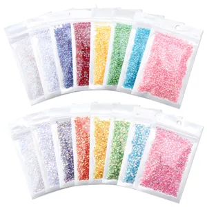 Paillettes per nail art in PVC da 4mm taglio diamante fiocchi scintillanti per decorazione manicure