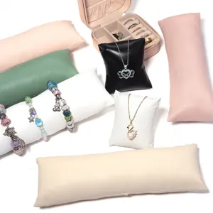 Uhrenarmband Display Kissen PU Leder Schmuck Theke Organizer Fotografie Requisiten Set