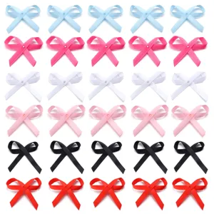 Simpatici Fiocchi in Nastro di Raso Per Fai da Te Artigianato Fatto a Mano Vestiti Scarpe Cappelli Scatola Regalo Decorazione Accessori Capelli
