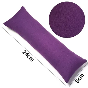 Violettes Samt Uhren Armband Display Kissen 24x8cm Schmuck Theke Schaufenster Requisiten