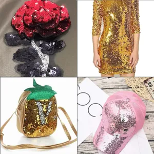 Ραφτά Paillettes PVC και αξεσουάρ DIY για ρούχα, τσάντες, παπούτσια και χειροτεχνίες.