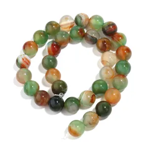 Pauw agaat ronde losse kralen voor DIY handgemaakte armbanden sieraden maken accessoires